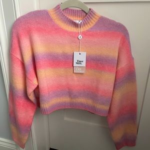 TIGER MIST CROPPED SWEATER/JUMPER